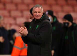 Michael O’Neill reacts as Stoke City seal move for Man City striker