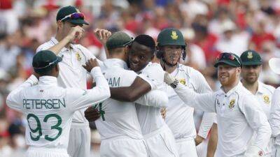 James Anderson - Kagiso Rabada - Marco Jansen - Rabada takes five as S Africa steady in reply to England’s 165 - channelnewsasia.com - South Africa