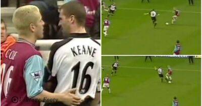Roy Keane: Brilliant footage of Joe Cole 'getting revenge' on Irishman