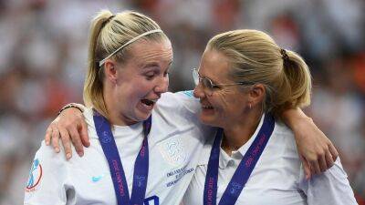 England’s Beth Mead and Sarina Wiegman shortlisted for UEFA awards after Euro 2022 success