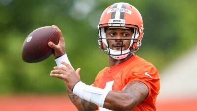 Browns' Deshaun Watson, NFL settle on 11-game suspension