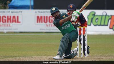 Babar Azam - Asia Cup - Babar Azam Slams 8th Fifty-Plus Score In 9 ODI Innings As Pakistan Win - sports.ndtv.com - Netherlands - India - Pakistan