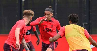 Liverpool training: Five things spotted as Darwin Nunez involved after headbutt red card