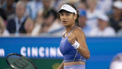 Emma Raducanu - Serena Williams - Victoria Azarenka - Jessica Pegula - 'Relieved' Raducanu back swinging freely ahead of US Open defence - channelnewsasia.com - Britain - Usa