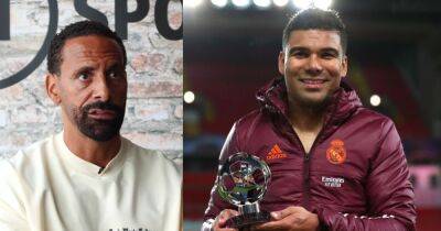 Why Rio Ferdinand thinks the Manchester United squad will 'adore' playing alongside Casemiro - manchestereveningnews.co.uk - Manchester - Brazil