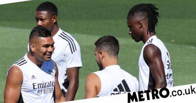 Casemirio trains with Real Madrid as Man Utd miss Liverpool deadline