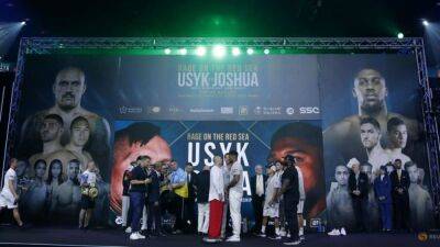 Usyk and Joshua hit the scales heavier for their title rematch