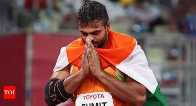 National Para Athletics Championships: Sumit Antil, Yogesh Kathuniya create new world record - timesofindia.indiatimes.com -  Tokyo