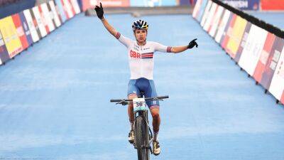 Tom Pidcock wins mountain bike cross-country gold at European Championships at Munich’s Olympiapark
