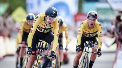 Ineos Grenadiers - Primoz Roglic - La Vuelta 2022 - Dutch delight in Utrecht as Jumbo-Visma win opening TTT and Robert Gesink takes red - eurosport.com - Netherlands