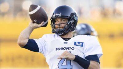 Argos' Bethel-Thompson on matchup with Stamps: 'We have to show up with our best'
