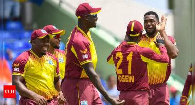 Rohit Sharma - Obed Maccoy - India vs West Indies, 2nd T20I Highlights: Obed McCoy takes six as West Indies beat India by five wickets, level series - timesofindia.indiatimes.com - India