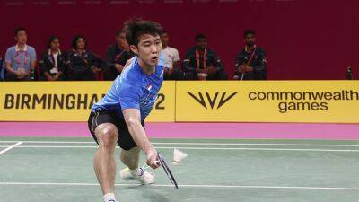 Singapore crash out of badminton mixed team semis after loss to India in Commonwealth Games
