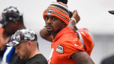 Deshaun Watson - Kevin Stefanski - Sue L.Robinson - Deshaun Watson suspension: Browns owners react to ruling, head coach pressed at training camp - foxnews.com - county Brown - county Cleveland - state Ohio
