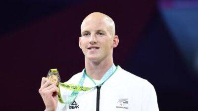 Games-New Zealand swimmer Jeffcoat savours Birmingham gold after Olympic letdown