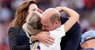 Lionesses captain Leah Williamson reveals what Prince William said to her ahead of Euro 2022 Wembley trophy lift