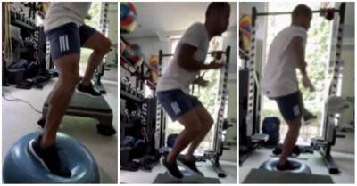 Thiago Alcantara: Liverpool star's home workout footage is making fans nervous