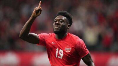 Canadian soccer star Alphonso Davies to donate World Cup earnings to charity