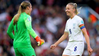Leah Williamson - Beth Mead - Mary Earps - Keira Walsh - Alexandra Popp - Four of England’s triumphant Euro 2022 side in UEFA’s Team of the Tournament - bt.com - France - Germany - Spain