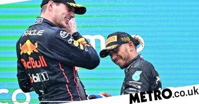Max Verstappen condemns ‘disgusting’ F1 fans who burned Lewis Hamilton merchandise