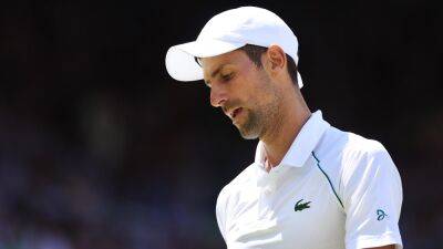Novak Djokovic: 'Zero hope' of rules changing to allow Wimbledon champion to play at US Open, says Ivanisevic