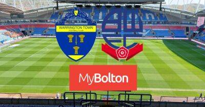 Warrington Town vs Bolton Wanderers B LIVE: Build-up, team news & match updates from friendly