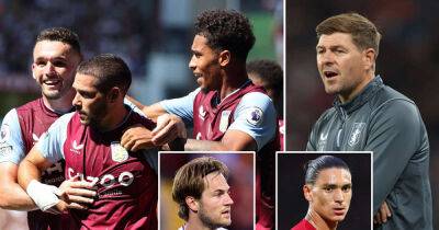 Diego Carlos - Steven Gerrard - Kortney Hause - Darwin Núñez - Joachim Andersen - Steven Gerrard warns his players to be wary of football's dark arts - msn.com