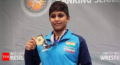 Antim Panghal scripts history, becomes India's first-ever U-20 world wrestling champion