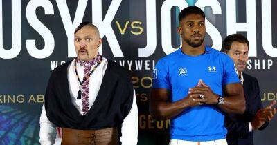 Anthony Joshua - Callum Smith - How to watch Anthony Joshua vs Oleksandr Usyk 2 without a Sky subscription - manchestereveningnews.co.uk - Britain - Manchester