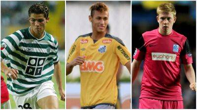 Messi, Ronaldo, Neymar, Benzema: Pro football debuts quiz