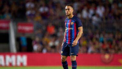 Barcelona's Xavi pushing for Sergino Dest's departure: 'He knows what the situation is'