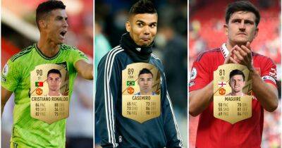 Ronaldo, Casemiro, Maguire: Man United's FIFA 23 ratings predicted