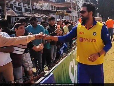 Watch: Deepak Chahar, Not Included In 2nd India vs Zimbabwe ODI, Entertains Fans On Sidelines