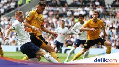 Antonio Conte - Hugo Lloris - Eric Dier - Pierre Emile Hojbjerg - Ruben Neves - Wolverhampton Wanderers - Tottenham Hotspur - Daniel Podence - Matheus Nunes - Liga Inggris - Tottenham Vs Wolves Masih 0-0 di Babak I - sport.detik.com -  Sanchez