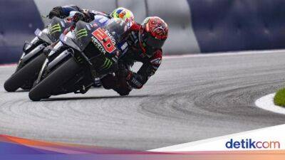 MotoGP Austria: Motor Sulit Dikontrol, Quartararo Tak Muluk-muluk