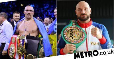 ‘Get your chequebook out!’ – Tyson Fury reacts to Oleksandr Usyk’s win over Anthony Joshua with message for both fighters