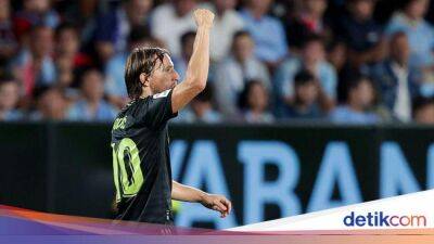 Luka Modric - Carlo Ancelotti - Ancelotti Puji Modric Setinggi Langit - sport.detik.com