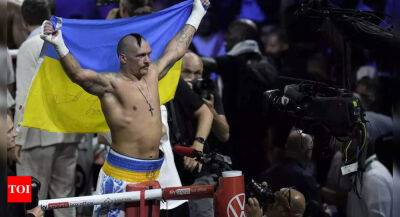 Oleksandr Usyk beats Anthony Joshua by split decision in heavyweight title fight