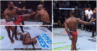 UFC 278: Leon Edwards dethrones Kamaru Usman with insane head kick KO