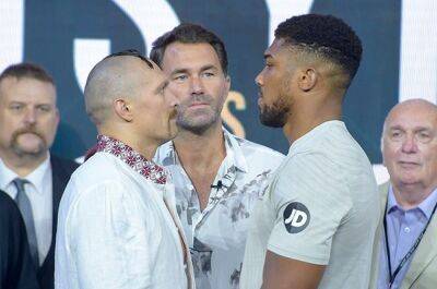 Anthony Joshua - Oleksandr Usyk - Andy Ruiz-Junior - Robert Garcia - Joshua fights for career in Saudi rematch with Ukraine hero Usyk - news24.com - Russia - Ukraine - London - Saudi Arabia