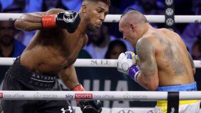 Anthony Joshua - Joshua came close to redemption but lost to Usyk's brilliance in Jeddah - thenationalnews.com - London -  Jeddah