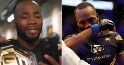 Leon Edwards - Joe Rogan - Leon Edwards FaceTimes his mum in tears after stunning Kamaru Usman with head-kick KO - metro.co.uk - Britain - Jamaica -  Salt Lake City
