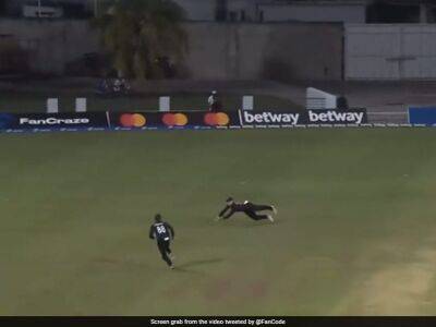 Watch: Michael Bracewell Takes A Blinder To Dismiss Brandon King In New Zealand's 2nd ODI vs West Indies