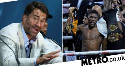 Anthony Joshua - Tyson Fury - Eddie Hearn - Eddie Hearn hits back at Tyson Fury and defends Anthony Joshua’s bizarre outburst - metro.co.uk - Ukraine -  Jeddah