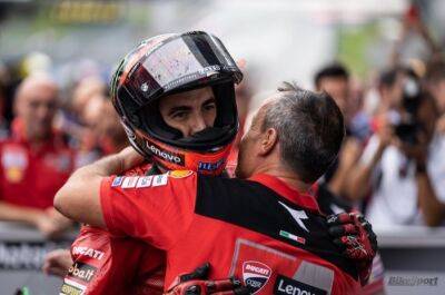MotoGP Austria: Three in a row for Bagnaia
