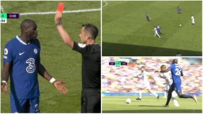 Leeds 3-0 Chelsea: Kalidou Koulibaly given brainless red card