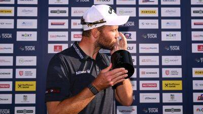 Maximilian Kieffer claims first DP World Tour title at Czech Masters as Gavin Green misses putt on the last