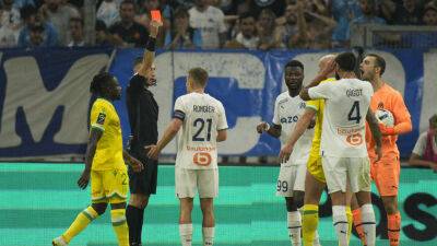 France's Ligue 1 sees flurry of red cards as referees get tough - france24.com - France - Monaco