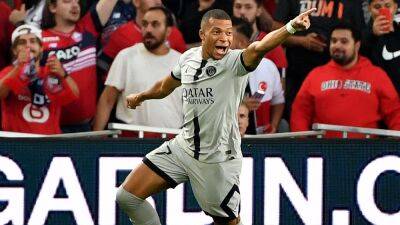 European round-up: Kylian Mbappe makes history as PSG run riot