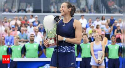 Petra Kvitova - Emma Raducanu - Caroline Garcia - Caroline Garcia downs Petra Kvitova to claim Cincinnati Masters crown - timesofindia.indiatimes.com - France - Usa - China - Beijing -  Wuhan